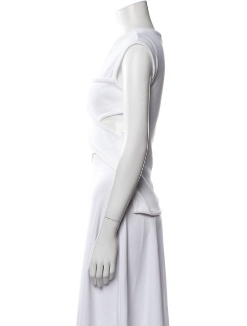 A.W.A.K.E. Mode One-Shoulder Sleeveless Crop Top