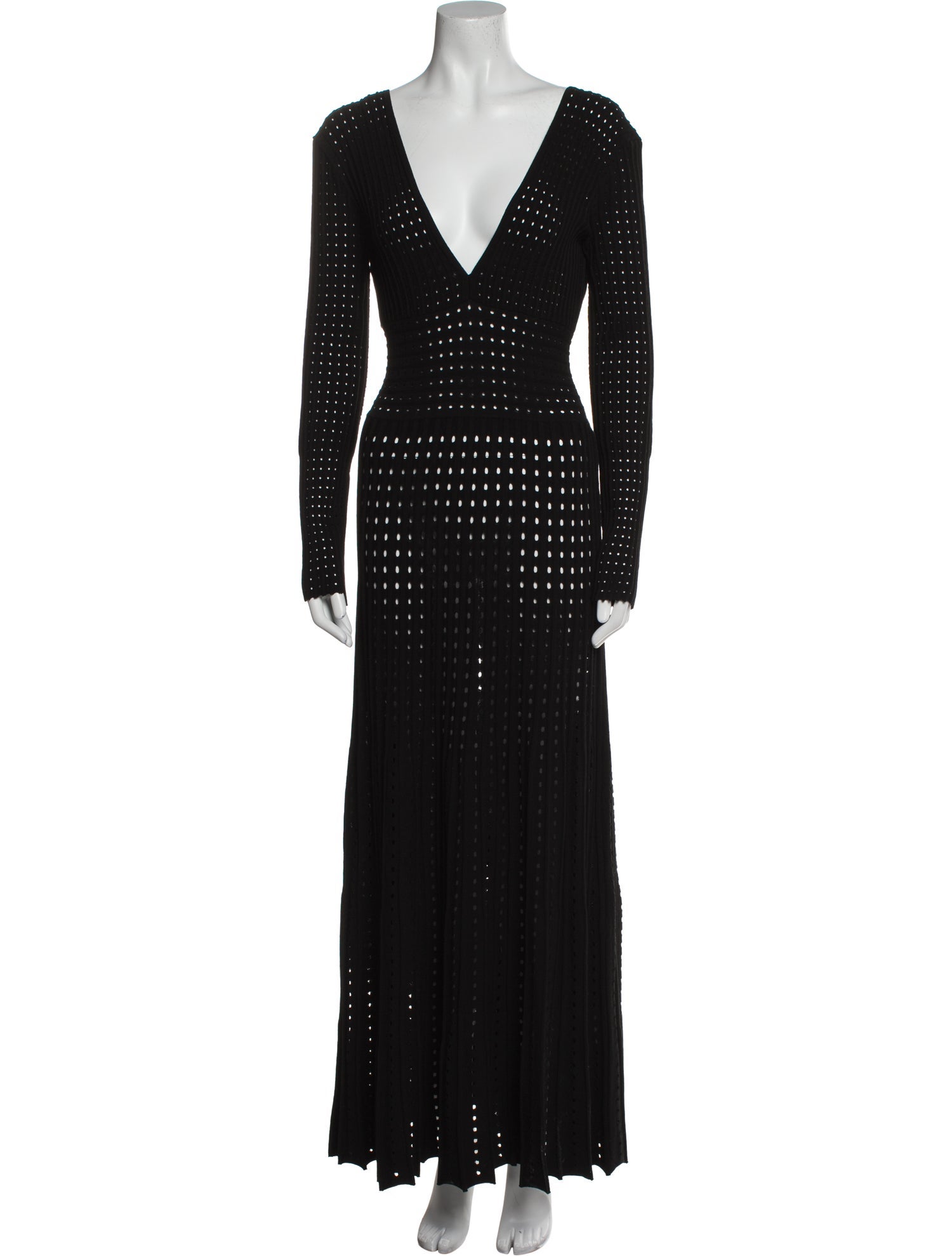 A.W.A.K.E. Mode V-Neck Long Dress