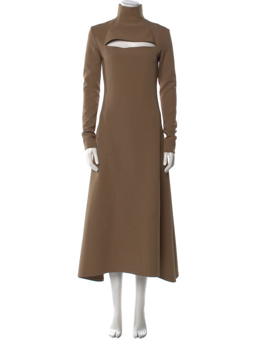A.W.A.K.E. Mode Turtleneck Long Dress