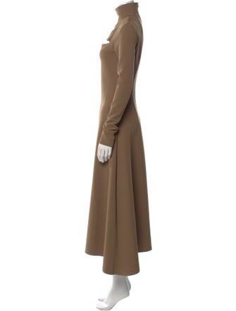 A.W.A.K.E. Mode Turtleneck Long Dress