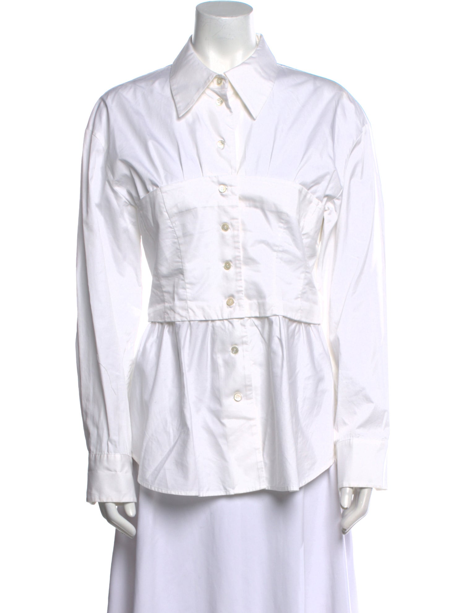 A.W.A.K.E. Mode Long Sleeve Button-Up Top