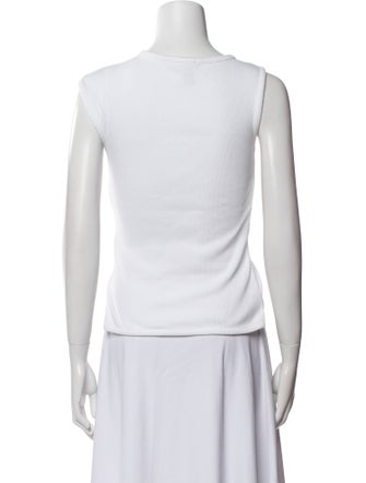 A.W.A.K.E. Mode Cowl Neck Sleeveless Crop Top