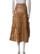 A.W.A.K.E. Mode Cutout Accent Midi Length Skirt