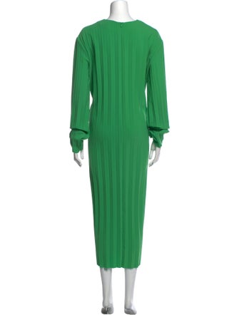 A.W.A.K.E. Mode Crew Neck Long Dress