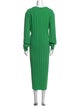 A.W.A.K.E. Mode Crew Neck Long Dress