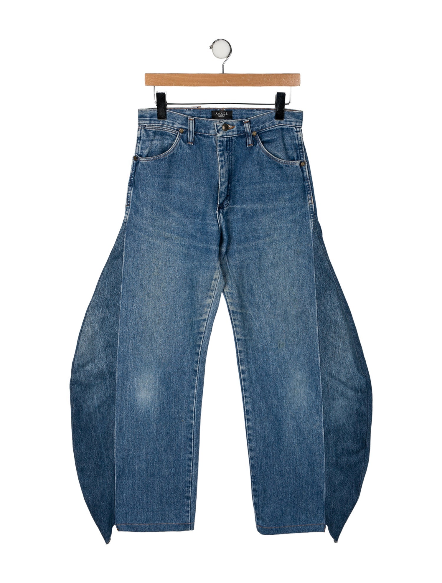 A.W.A.K.E. Mode High-Rise Wide Leg Jeans