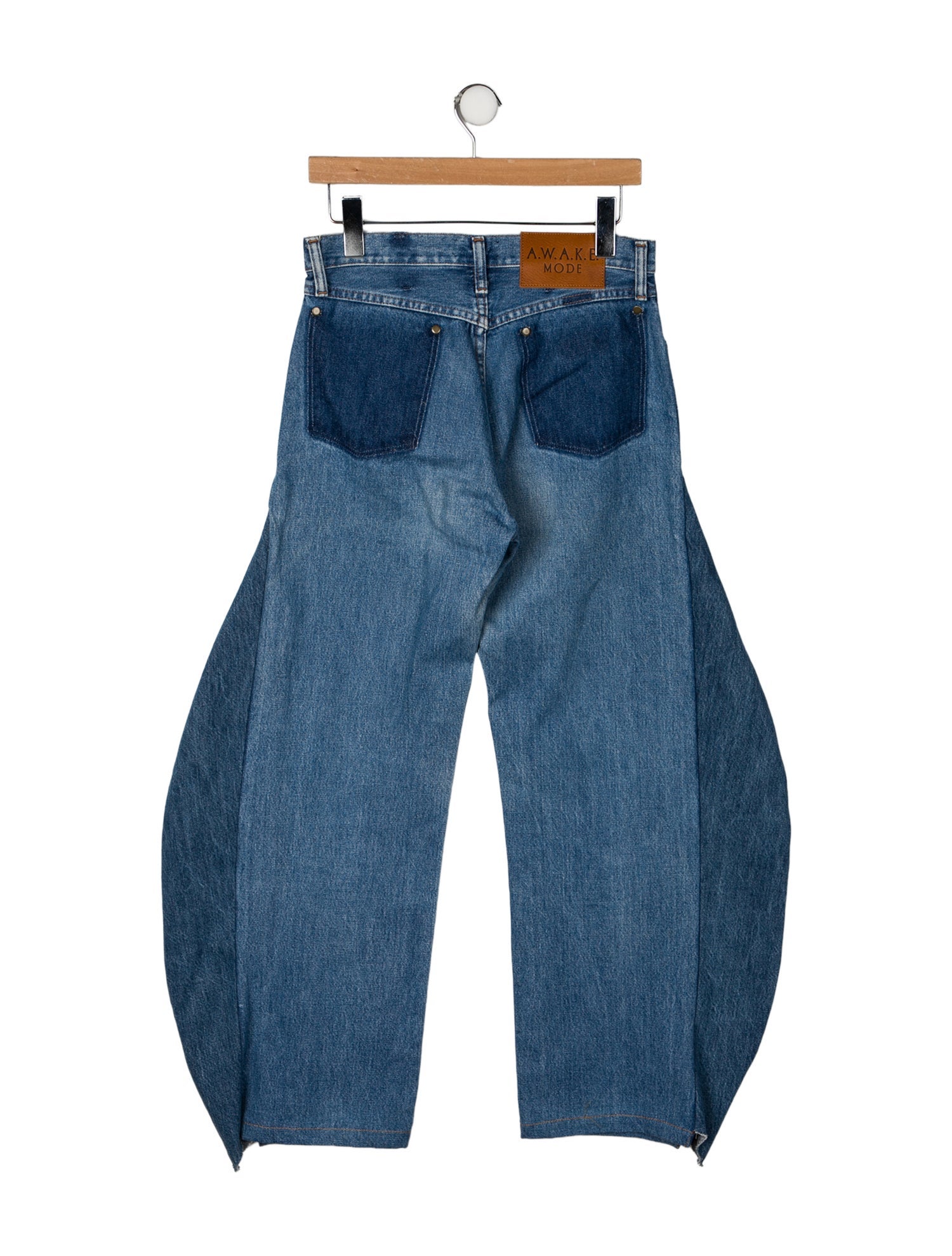 A.W.A.K.E. Mode High-Rise Wide Leg Jeans