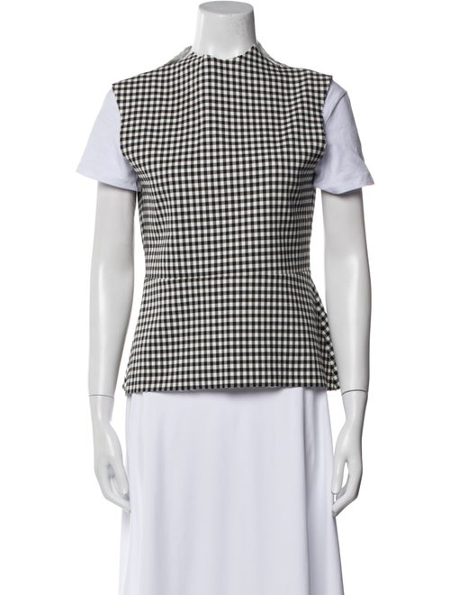 A.W.A.K.E. Mode Plaid Print Vest