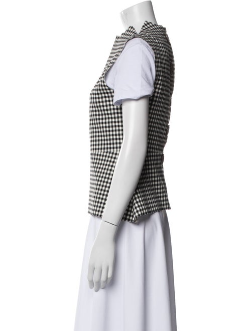 A.W.A.K.E. Mode Plaid Print Vest