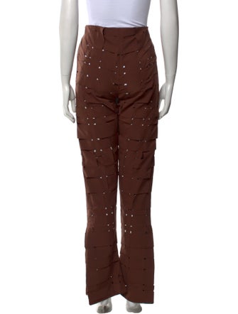 A.W.A.K.E. Mode Printed Wide Leg Pants