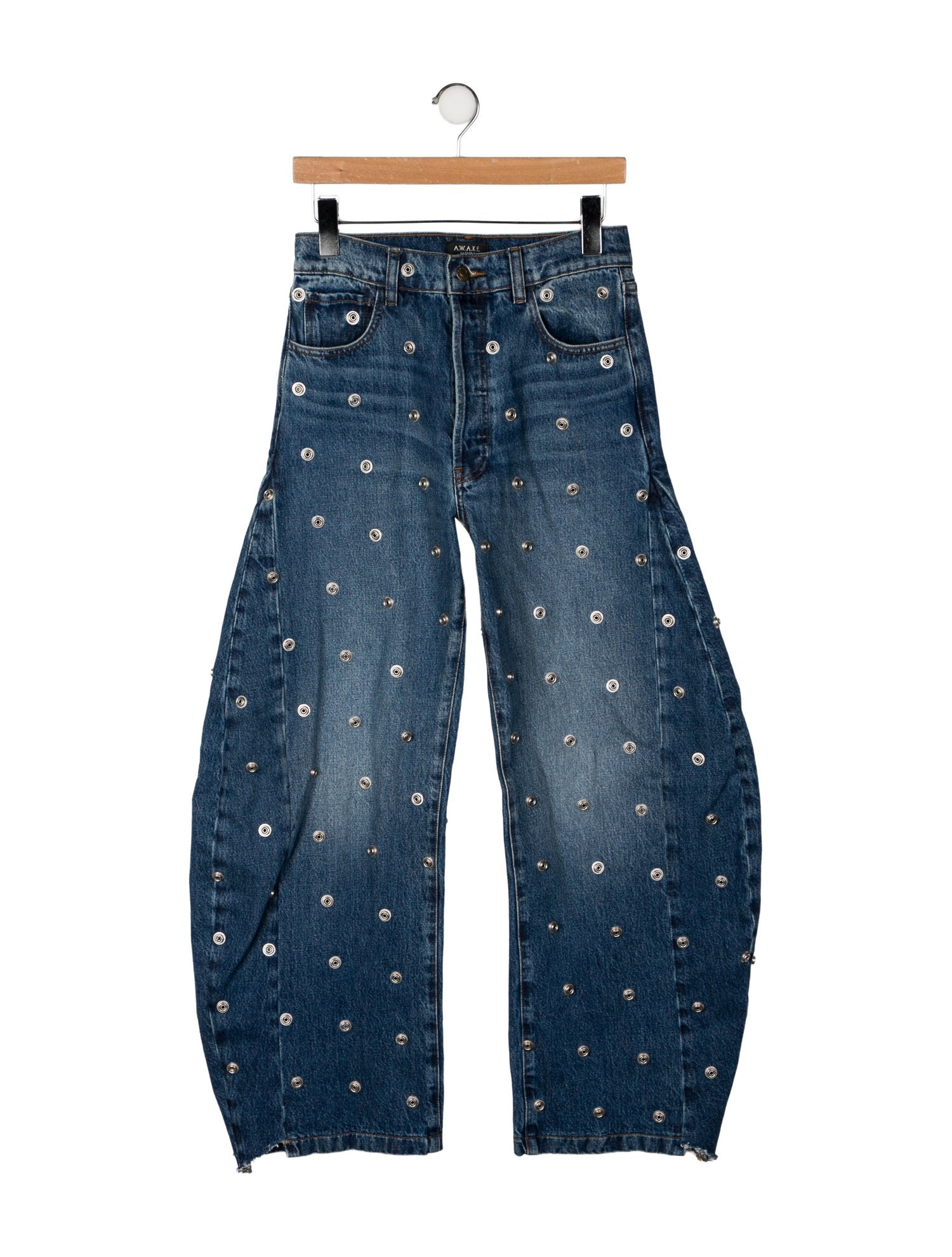 A.W.A.K.E. Mode High-Rise Wide Leg Jeans