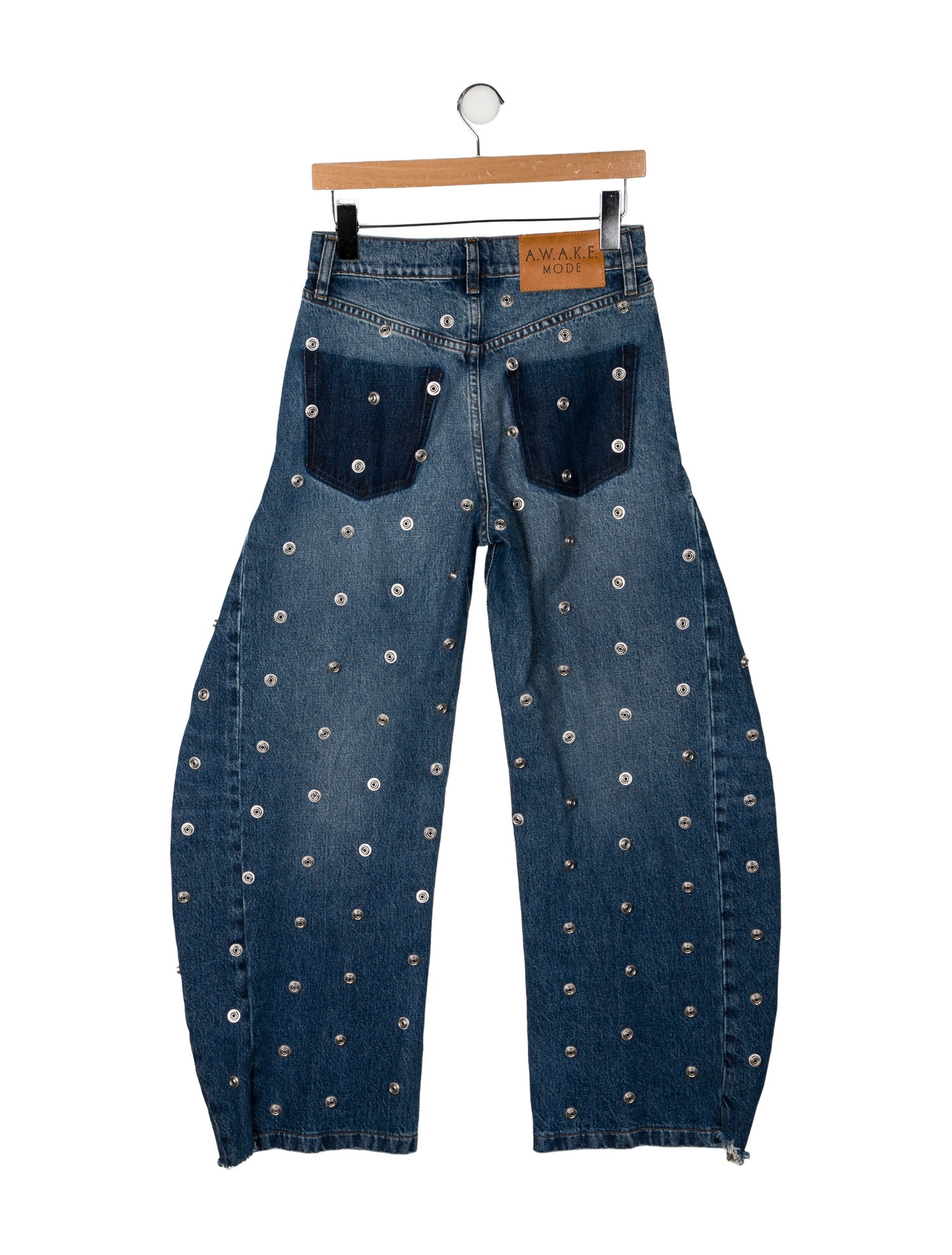 A.W.A.K.E. Mode High-Rise Wide Leg Jeans