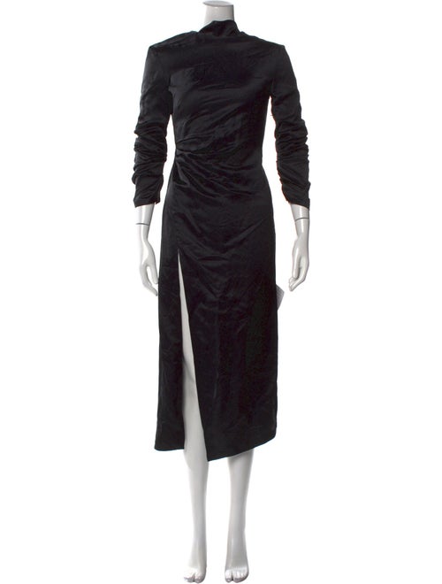 A.W.A.K.E. Mode Turtleneck Midi Length Dress