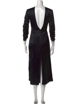 A.W.A.K.E. Mode Turtleneck Midi Length Dress