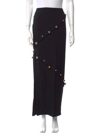 A.W.A.K.E. Mode Virgin Wool Long Skirt