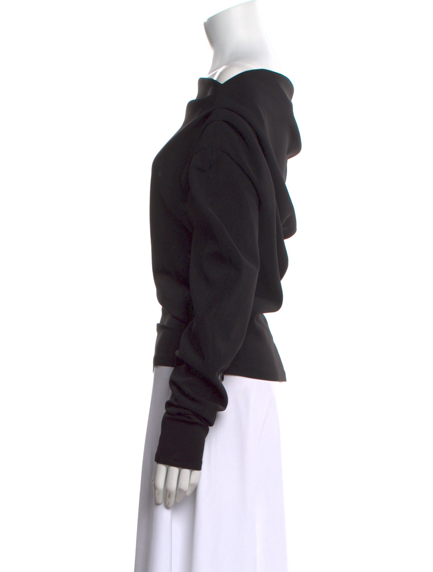 A.W.A.K.E. Mode Off-The-Shoulder Long Sleeve Sweatshirt