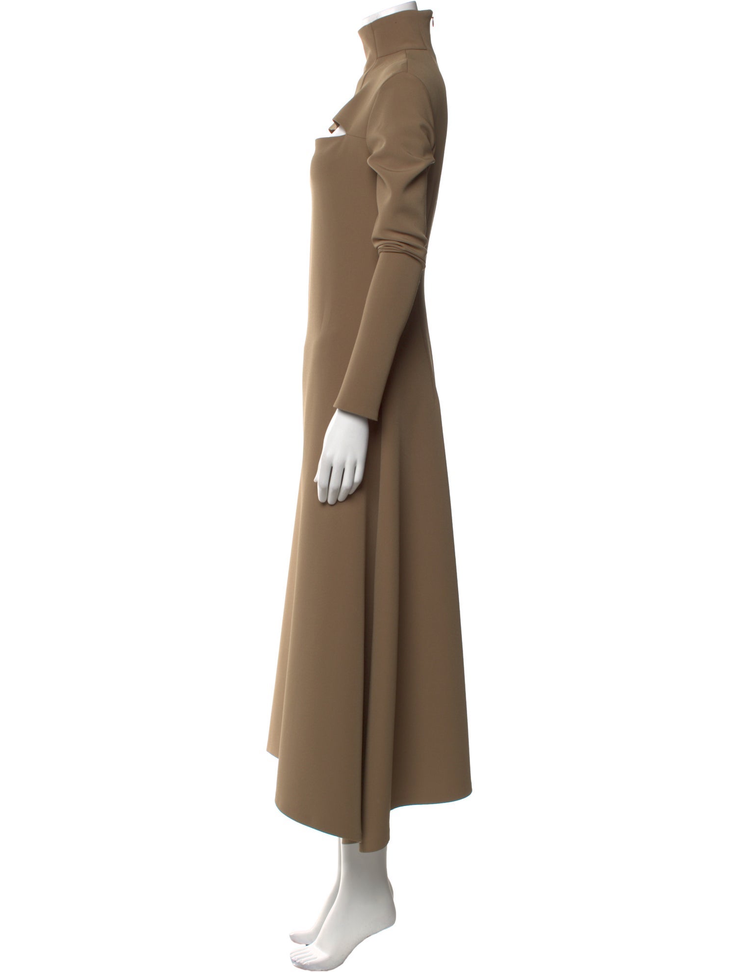 A.W.A.K.E. Mode Turtleneck Long Dress