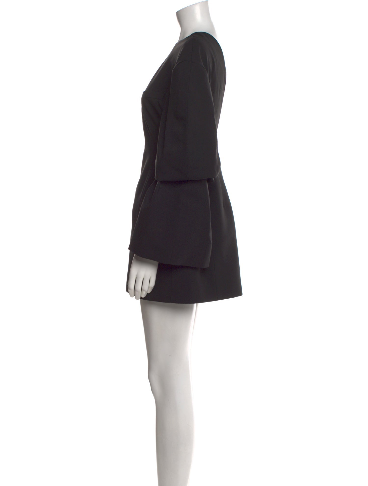 A.W.A.K.E. Mode Virgin Wool Mini Dress