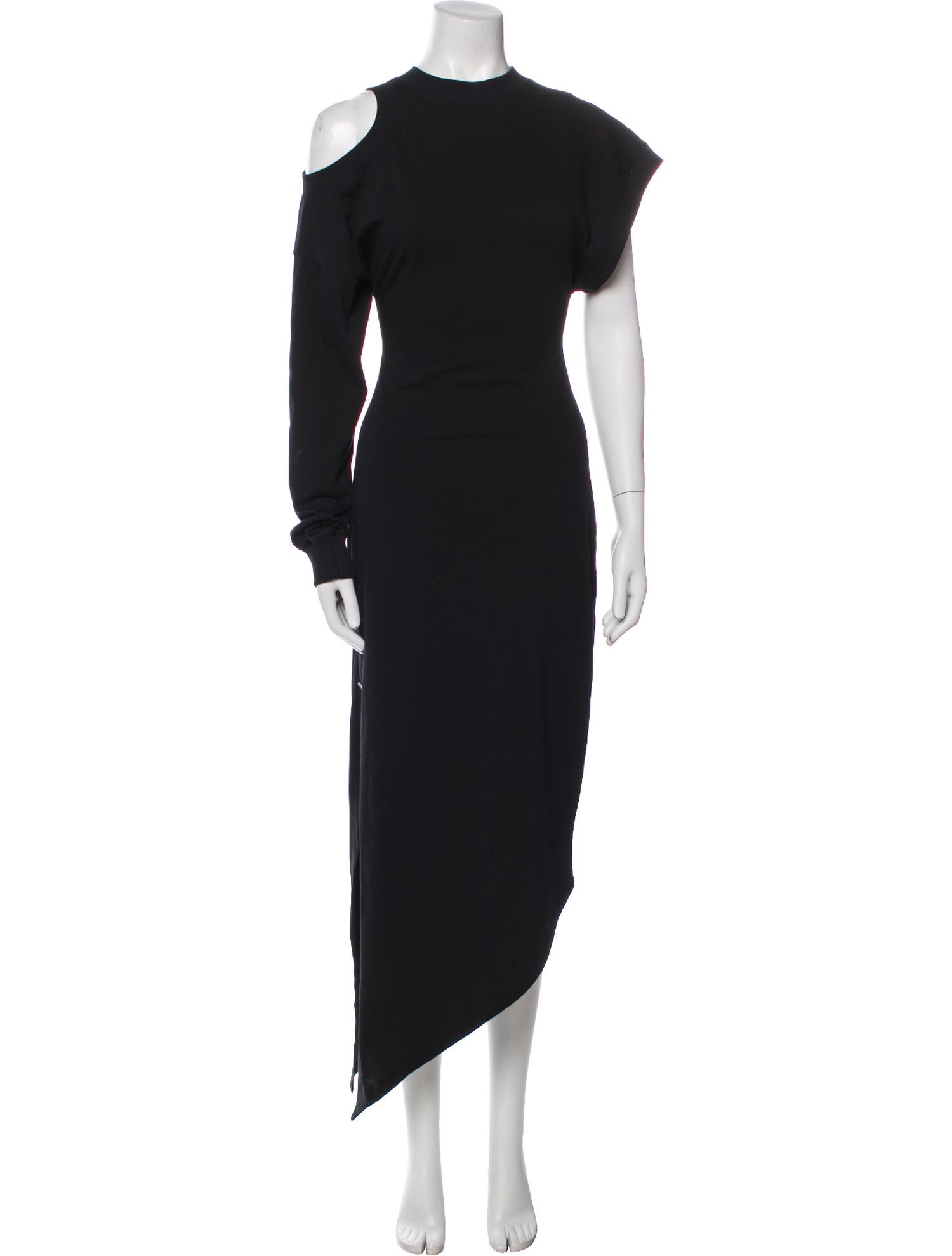 A.W.A.K.E. Mode Crew Neck Long Dress
