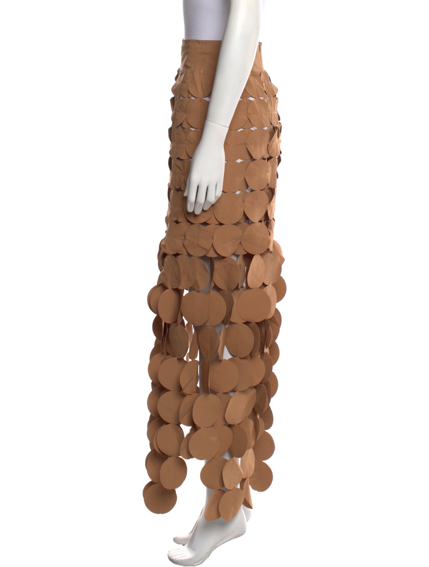 A.W.A.K.E. Mode Floral Print Long Skirt