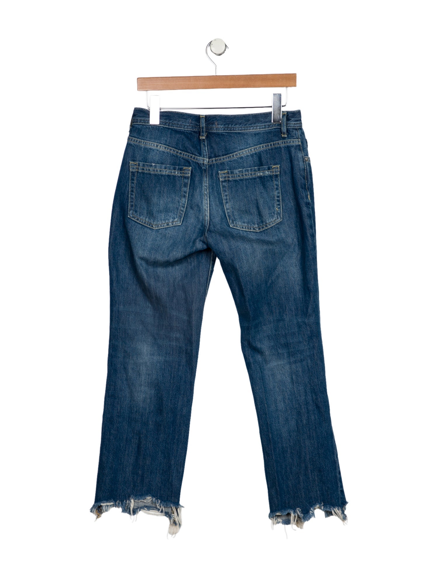 We The Free Mid-Rise Straight Leg Jeans
