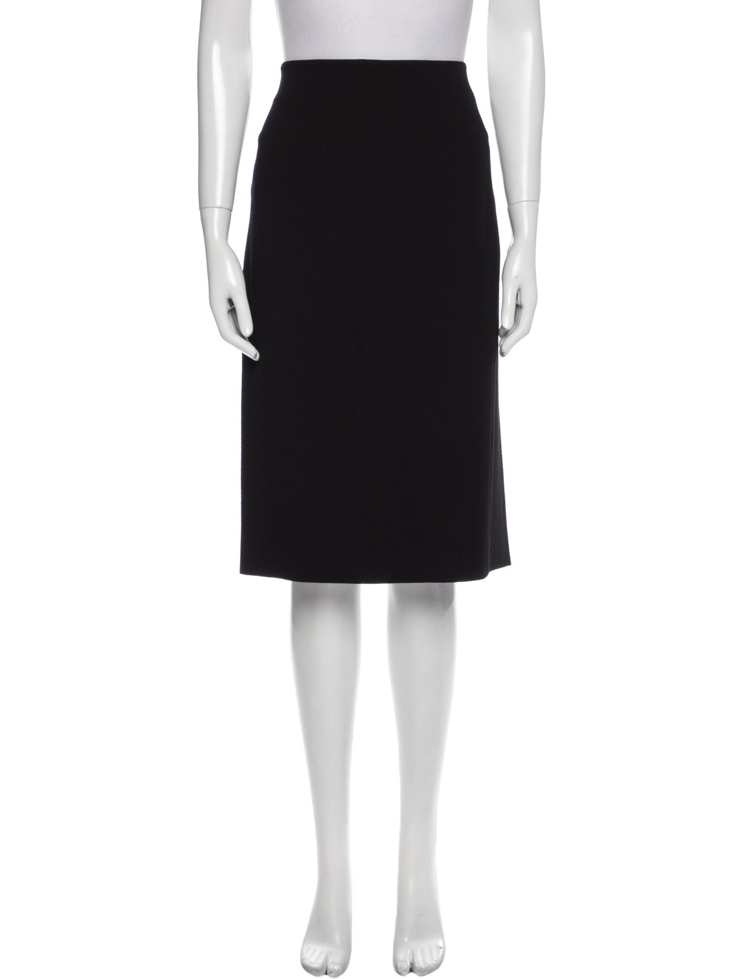 Wtr Wool Knee-Length Skirt