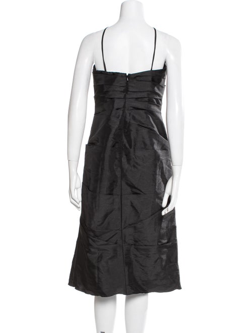 Wtoo by Watters Square Neckline Midi Length Dress