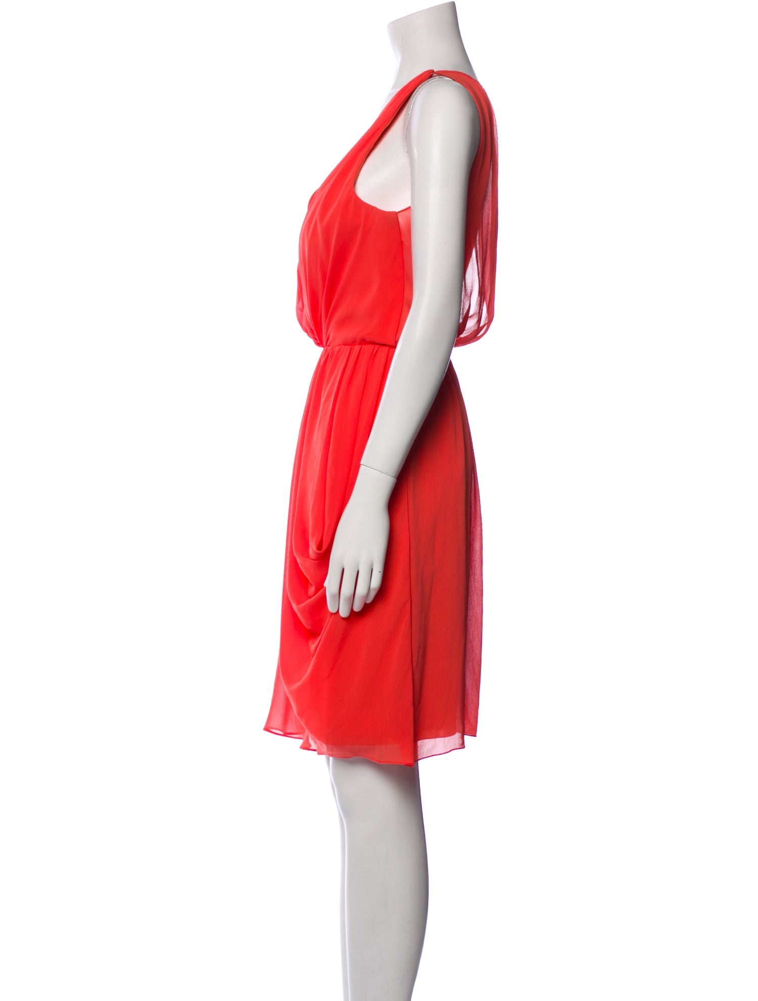 Wtoo by Watters V-Neck Knee-Length Dress