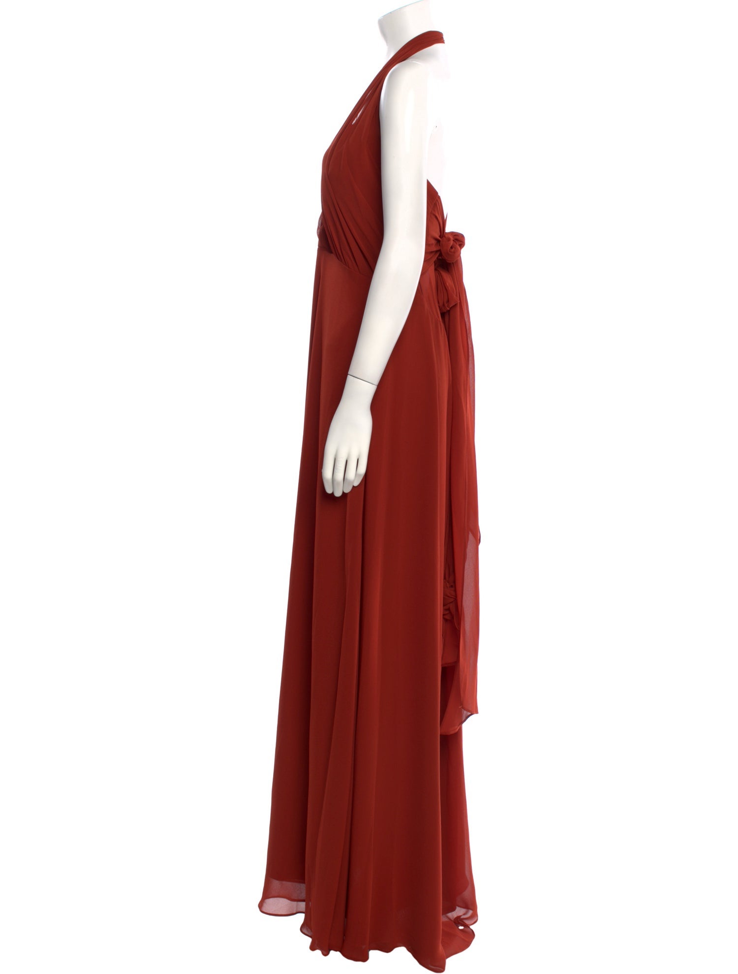 Wtoo by Watters Halterneck Long Dress w/ Tags