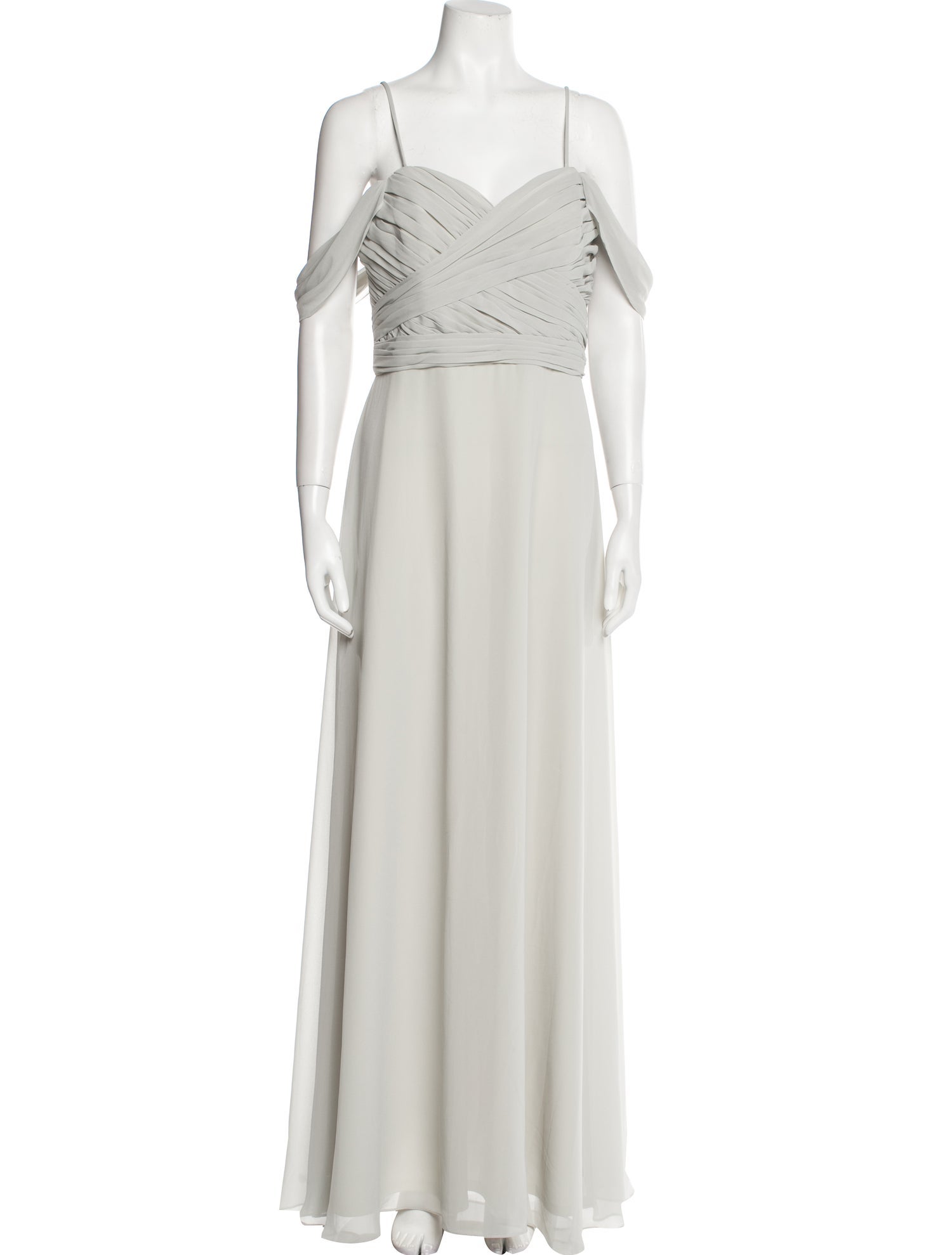 Wtoo by Watters Square Neckline Long Dress