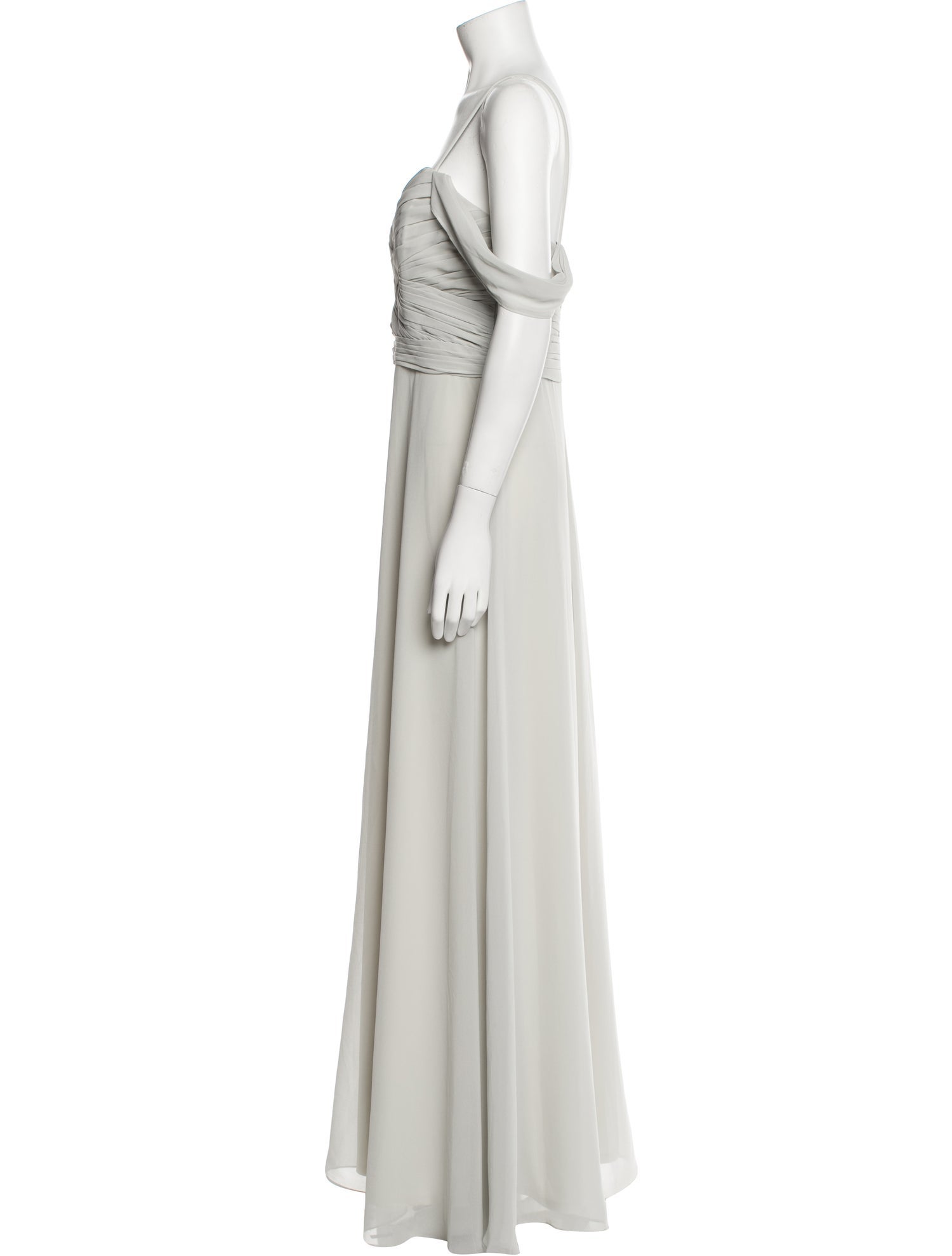 Wtoo by Watters Square Neckline Long Dress