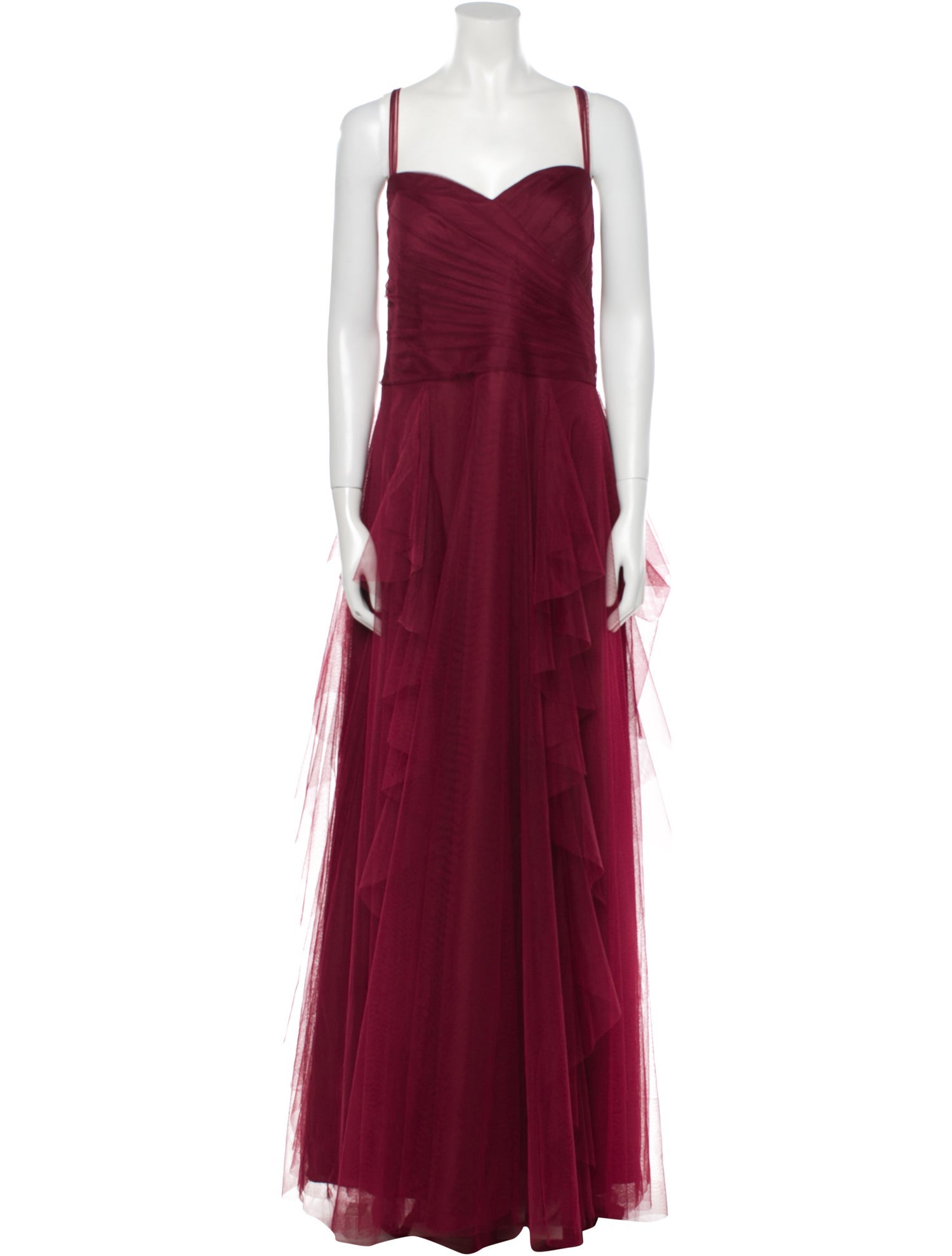 Wtoo by Watters Square Neckline Long Dress w/ Tags