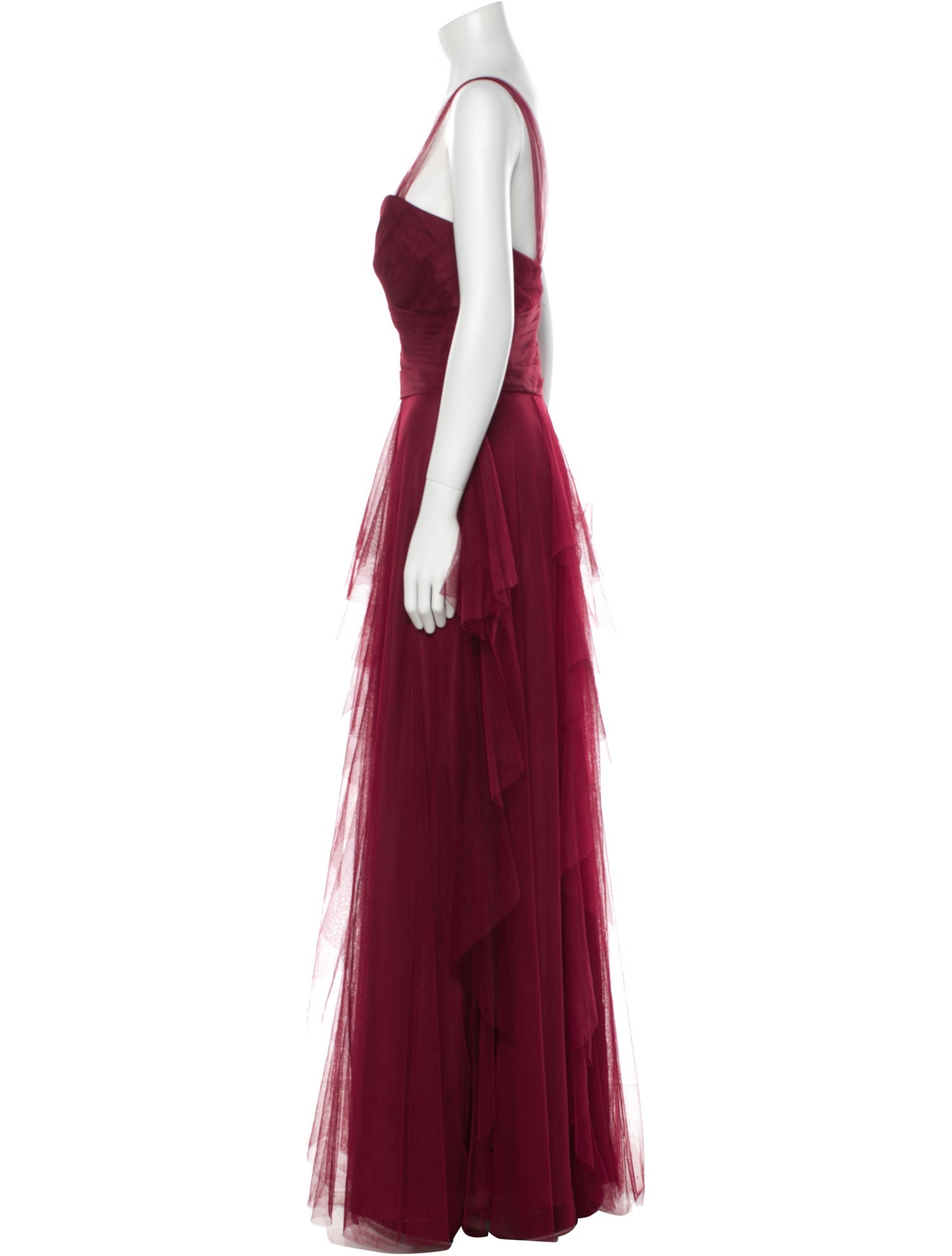 Wtoo by Watters Square Neckline Long Dress w/ Tags