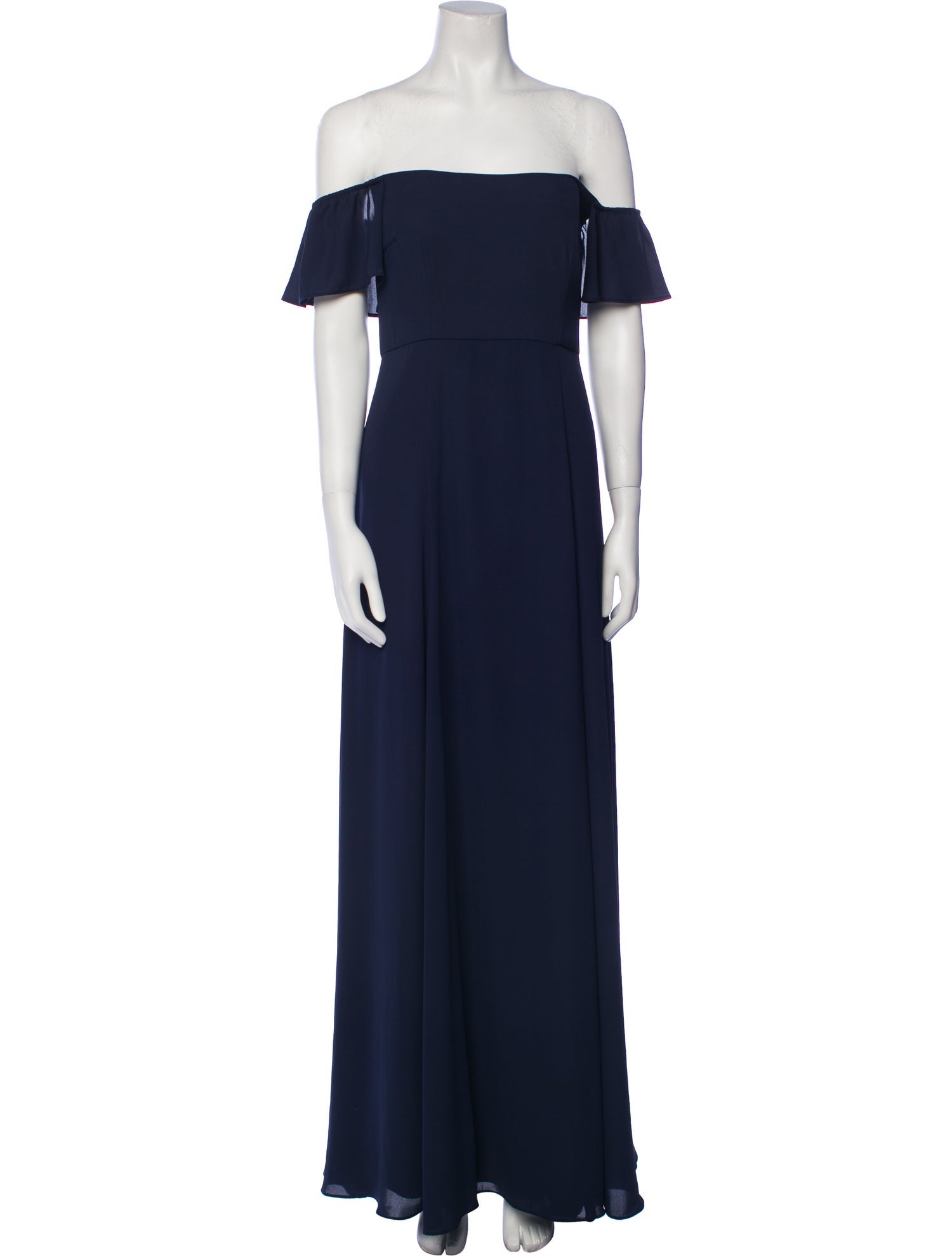 Wtoo by Watters Off-The-Shoulder Long Dress