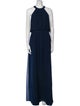 Wtoo by Watters Halterneck Long Dress