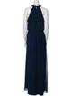Wtoo by Watters Halterneck Long Dress