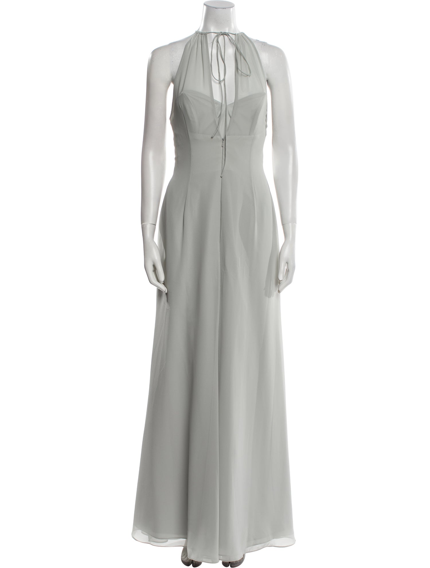 Wtoo by Watters Halterneck Long Dress w/ Tags