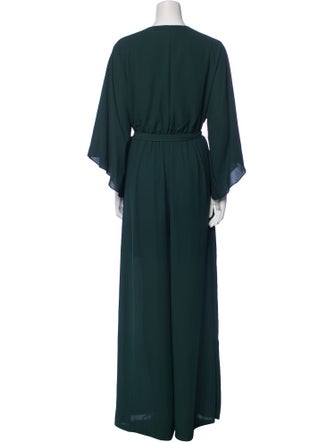 Wtoo by Watters Plunge Neckline Jumpsuit