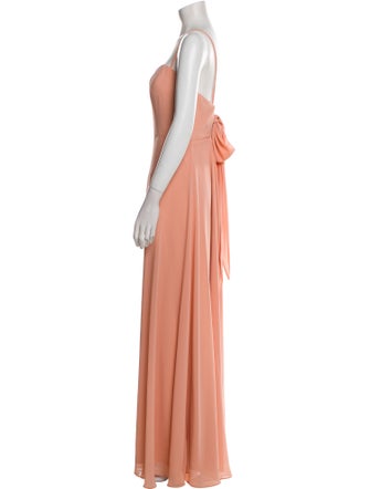 Wtoo by Watters Square Neckline Long Dress