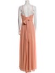 Wtoo by Watters Square Neckline Long Dress