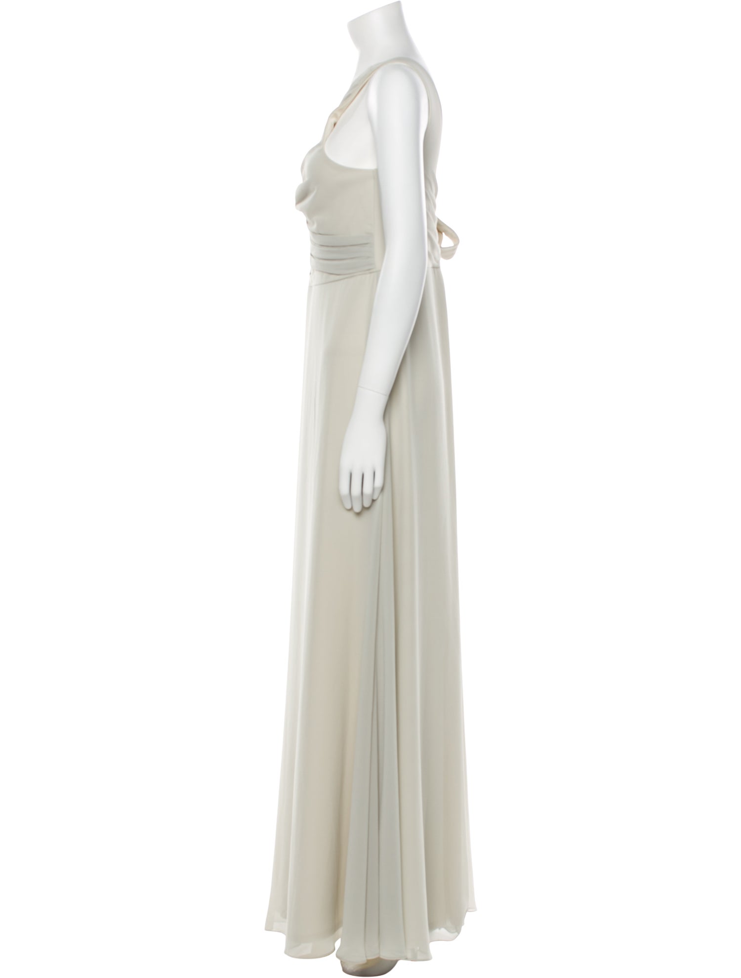 Wtoo by Watters V-Neck Long Dress