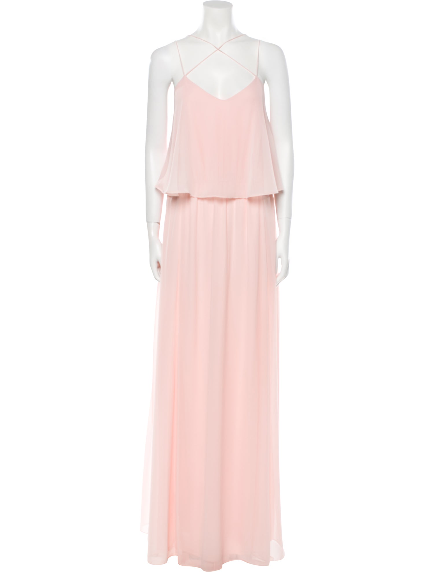 Wtoo by Watters V-Neck Long Dress