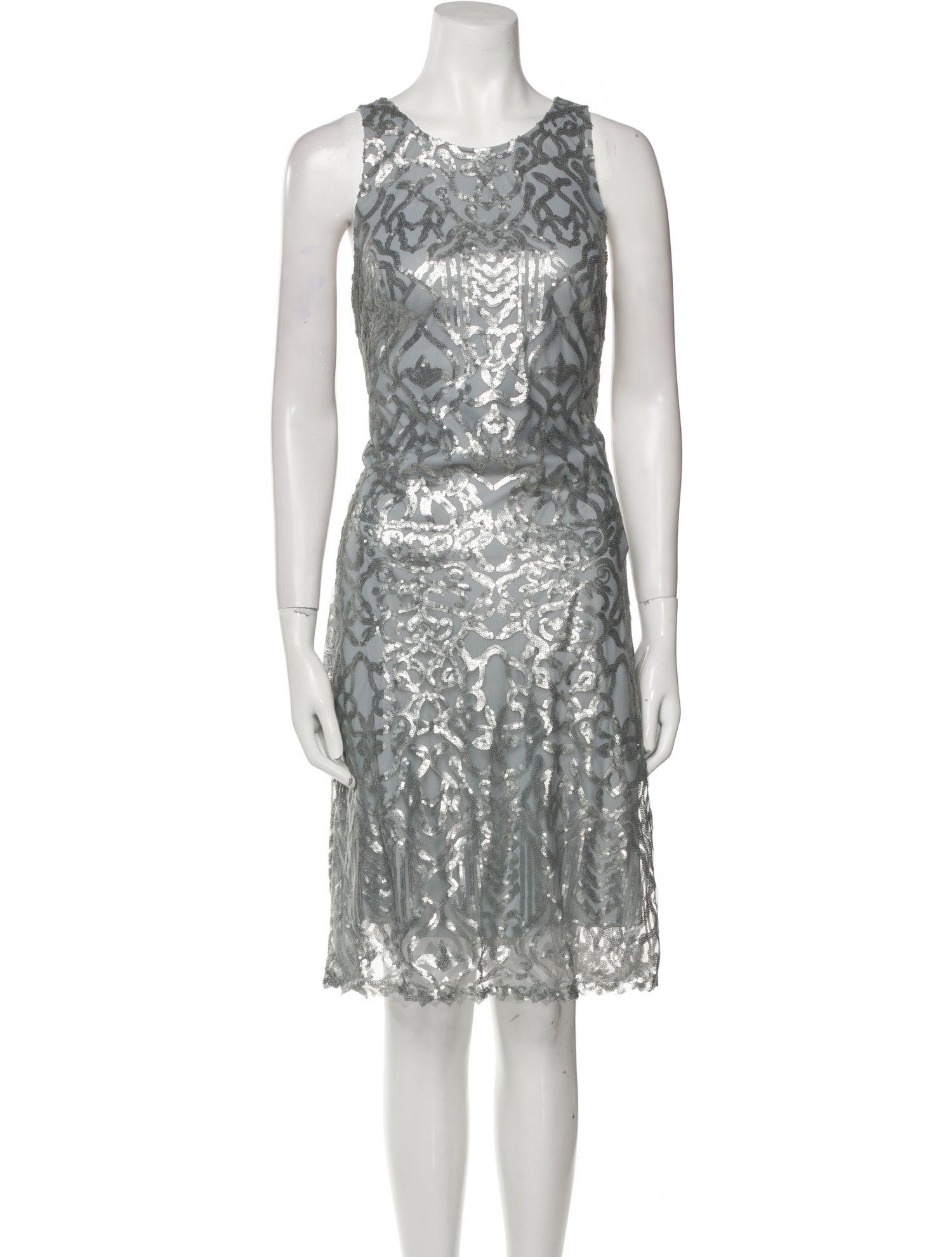 Wtoo by Watters Lace Pattern Knee-Length Dress
