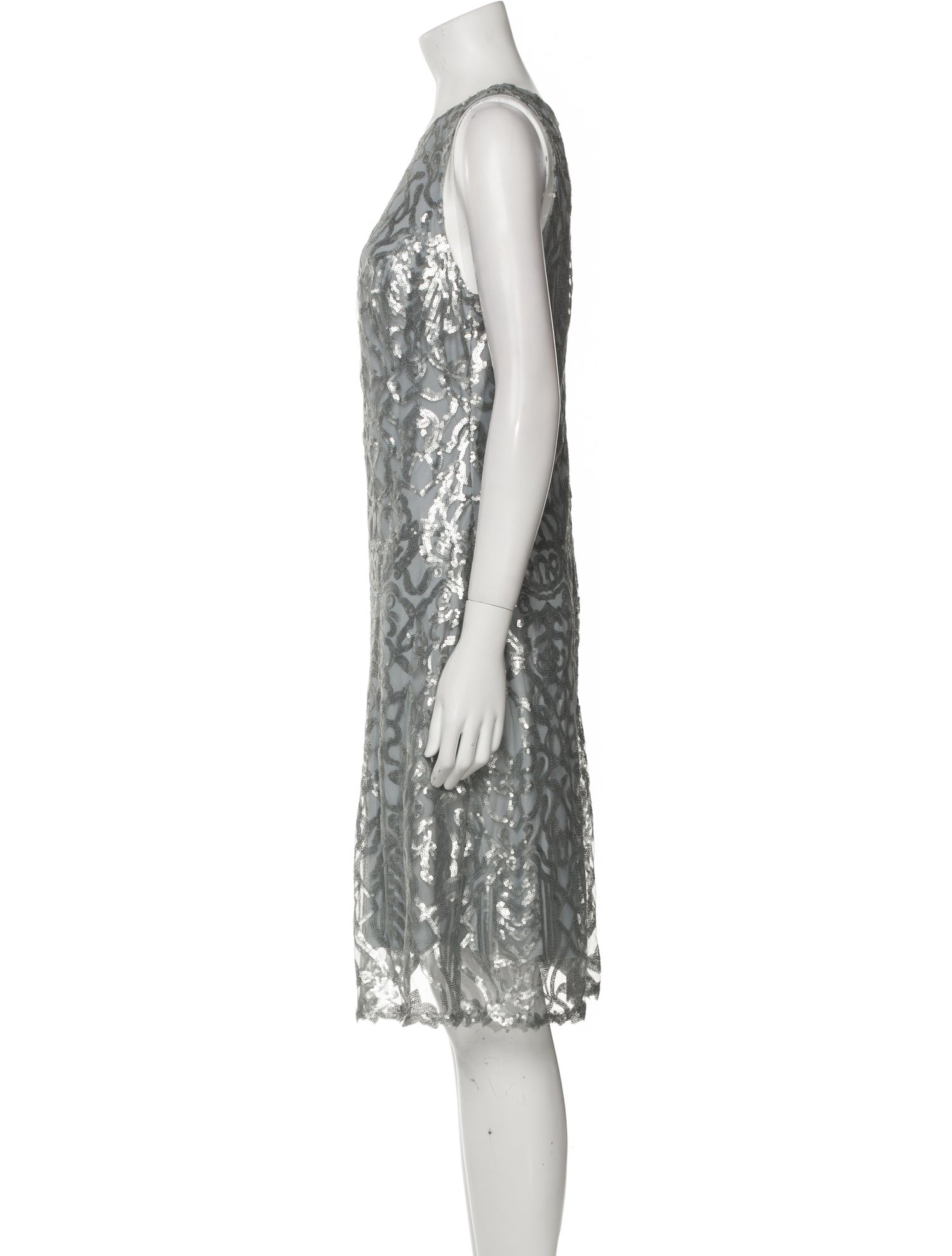 Wtoo by Watters Lace Pattern Knee-Length Dress