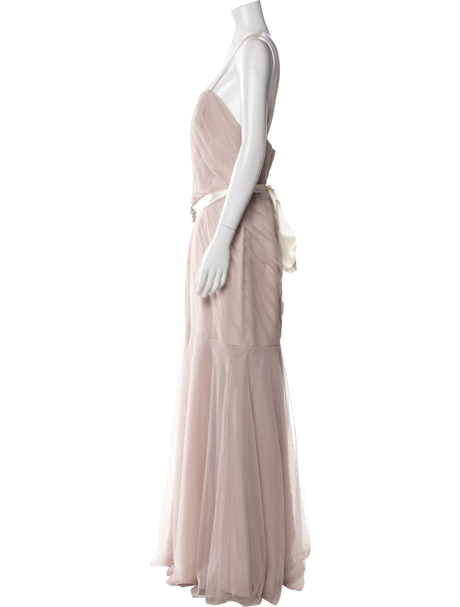 Wtoo by Watters Square Neckline Long Dress