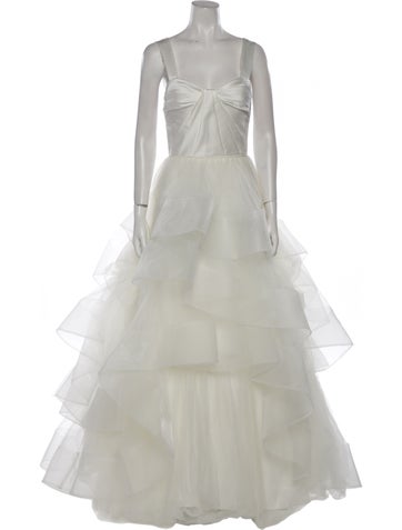 Wtoo by Watters Dresses Square Neckline Long Dress M