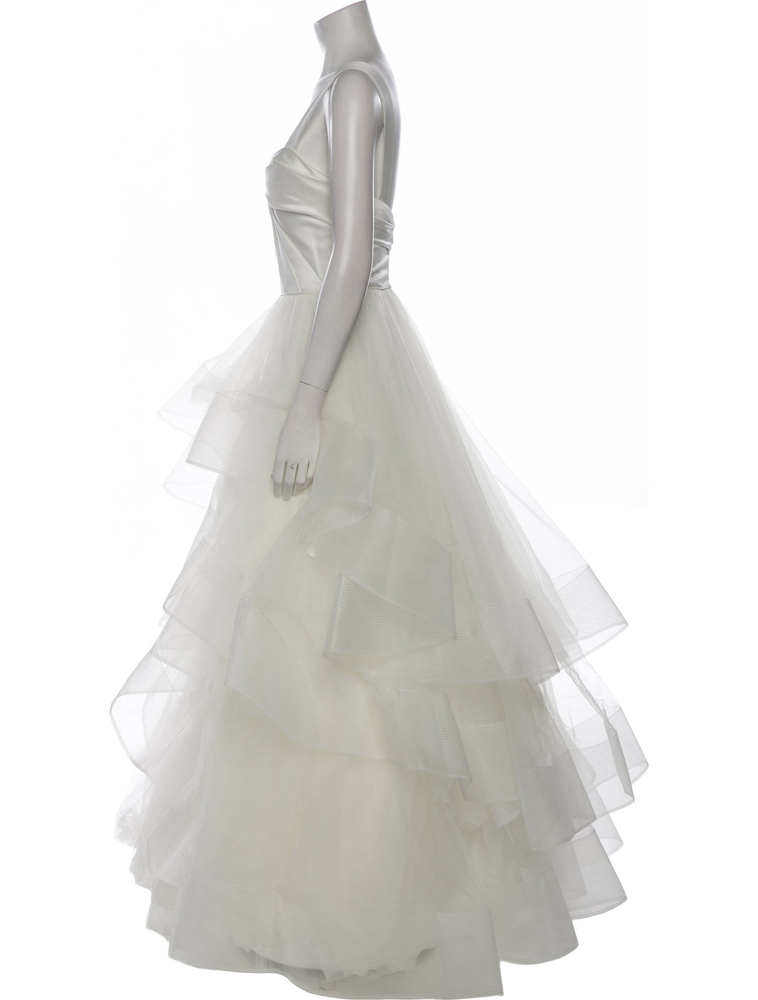 Wtoo by Watters Square Neckline Long Dress