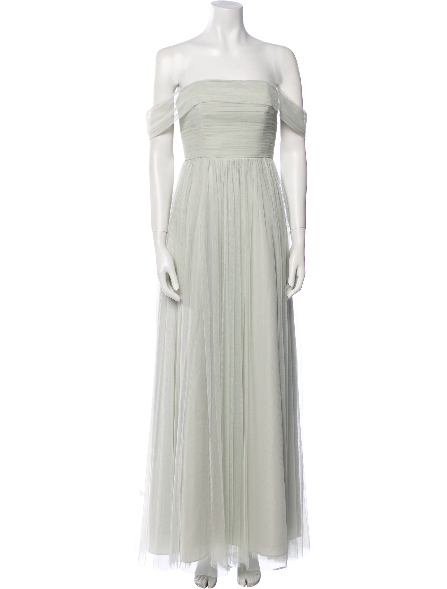 Wtoo by Watters Square Neckline Long Dress