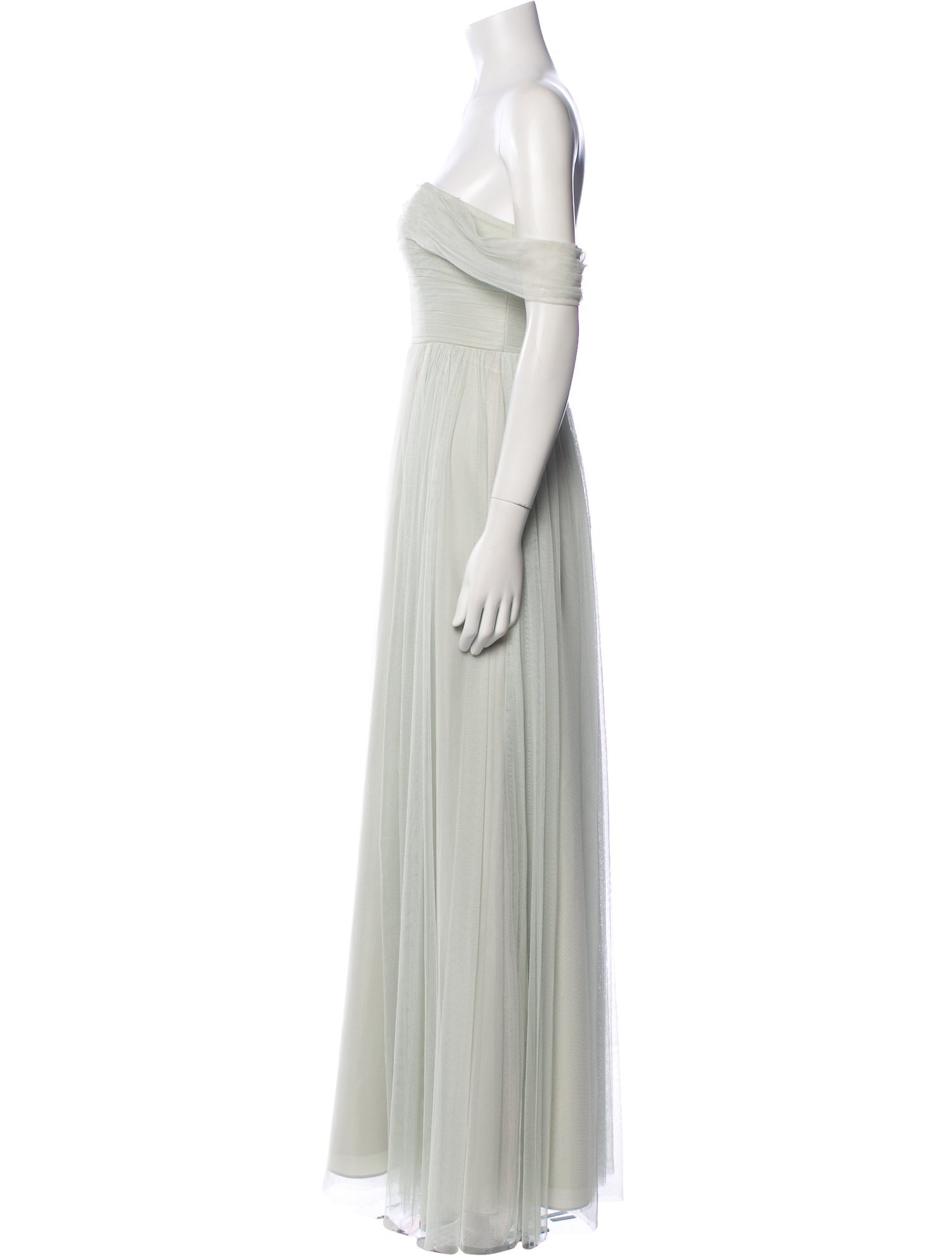 Wtoo by Watters Square Neckline Long Dress