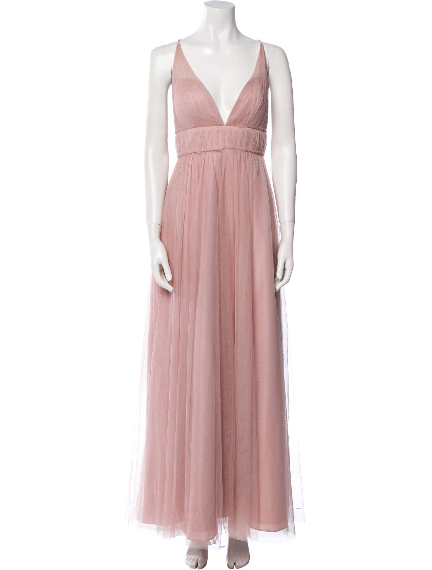 Wtoo by Watters V-Neck Long Dress